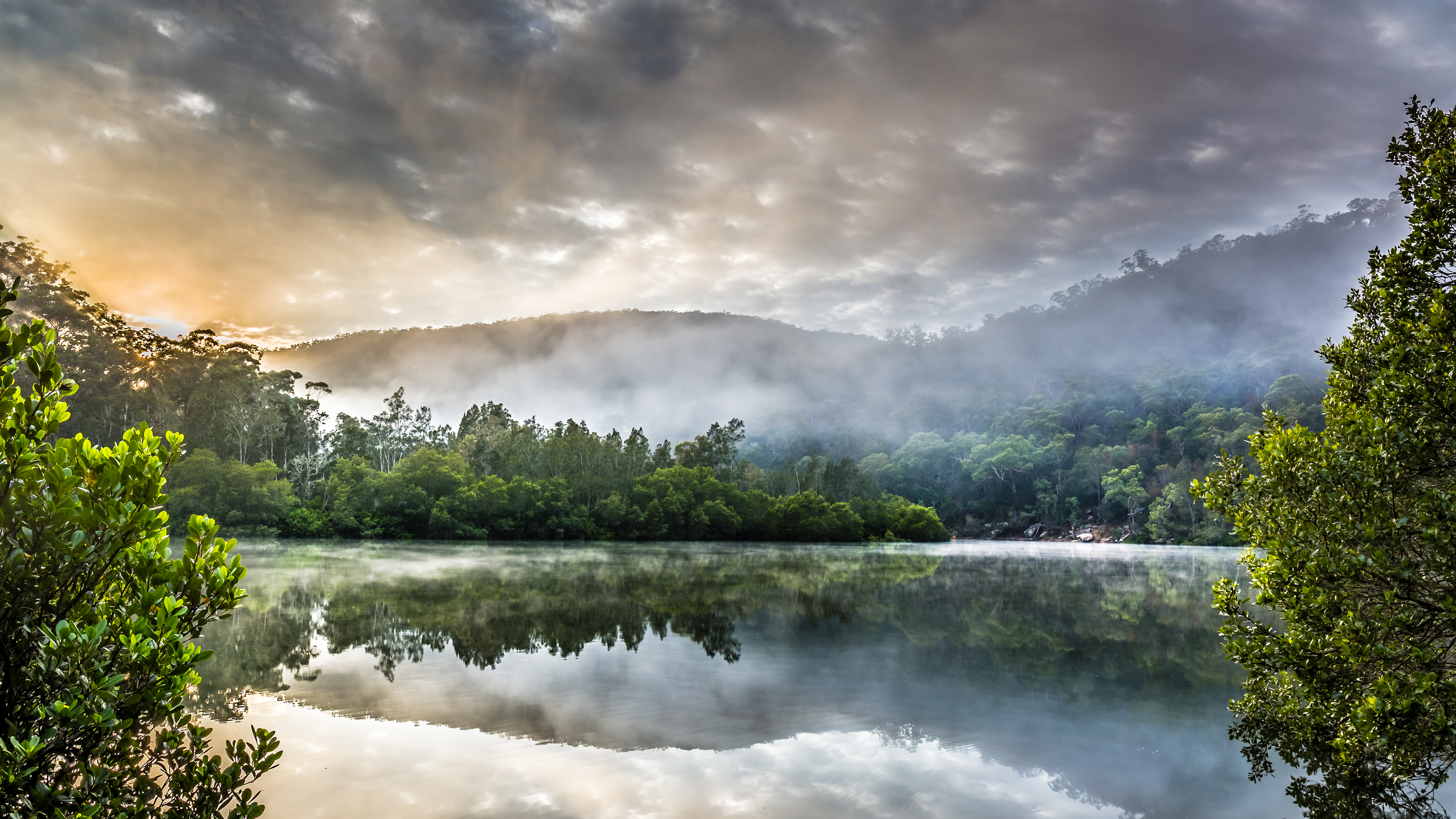 倒影4k Ultra 高清壁纸 桌面背景 3840x2160