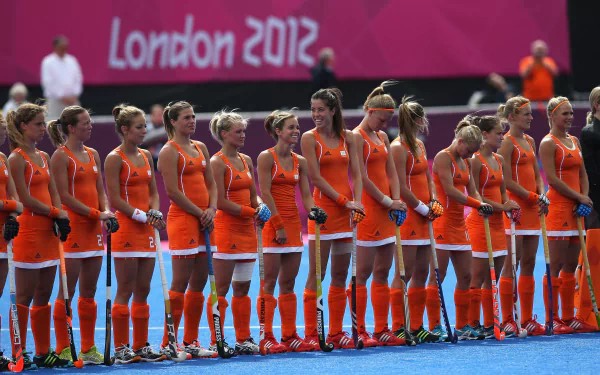 Field hockey Sports HD Desktop Wallpaper | Background Image