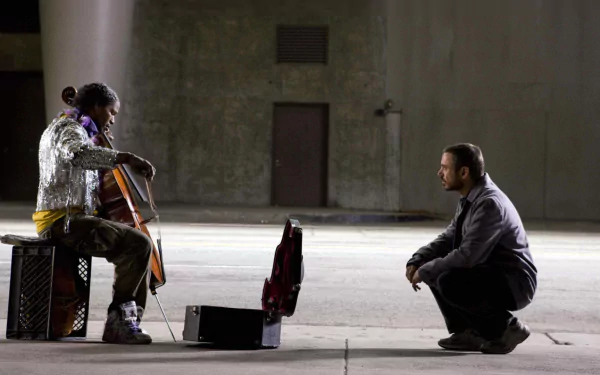 Robert Downey Jr. Jamie Foxx movie The Soloist HD Desktop Wallpaper | Background Image