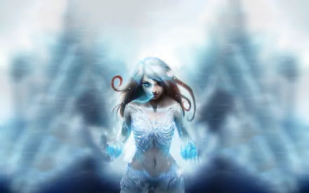 Lissandra (League Of Legends) video game League Of Legends HD Desktop Wallpaper | Background Image