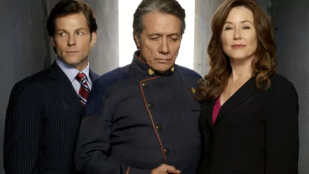 Lee Adama Laura Roslin William Adama Battlestar Galactica TV Show Battlestar Galactica (2003) HD Desktop Wallpaper | Background Image