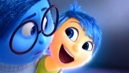 Joy (Inside Out) Sadness (Inside Out) movie Inside Out HD Desktop Wallpaper | Background Image
