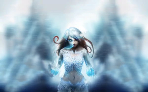 Lissandra (League Of Legends) video game League Of Legends HD Desktop Wallpaper | Background Image