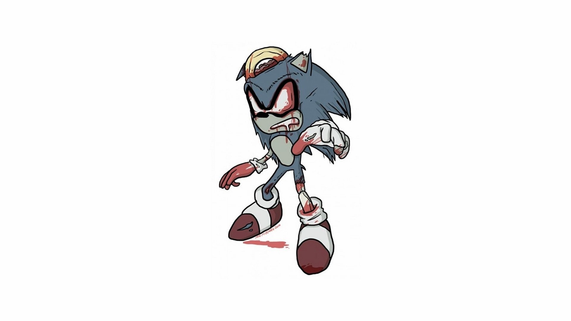 Sonic the Hedgehog HD Wallpaper – Iconic Video Game Speedster Art