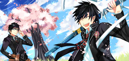  Rin and Yukio Okumura