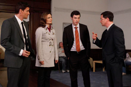 Lance Sweets John Francis Daley Emily Deschanel Temperance Brennan Seeley Booth David Boreanaz TV Show Bones (TV Show) HD Desktop Wallpaper | Background Image