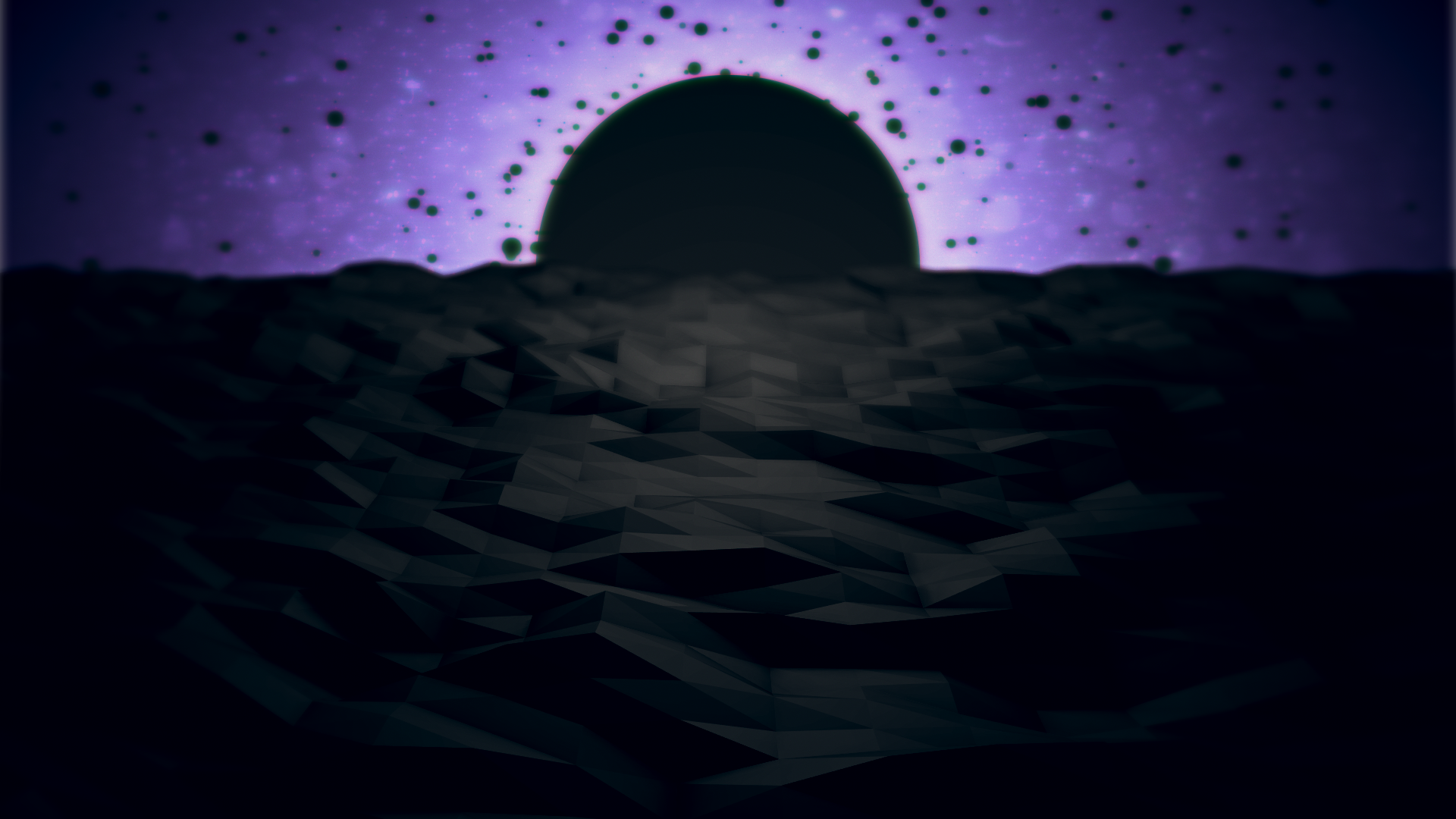 Download Facets Low Poly Geometry Abstract Artistic HD Wallpaper by Maniatic