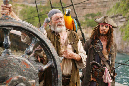 Jack Sparrow Johnny Depp movie Pirates Of The Caribbean: At World's End HD Desktop Wallpaper | Background Image