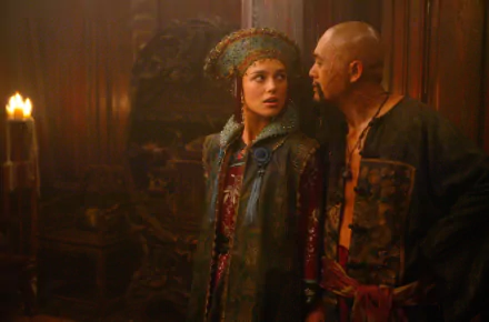 Chow Yun-Fat Captain Sao Feng Elizabeth Swann Keira Knightley movie Pirates Of The Caribbean: At World's End HD Desktop Wallpaper | Background Image