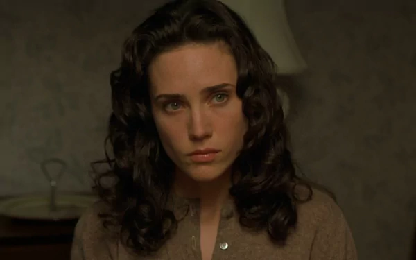 Sorry, I can’t help identify the person in images. Alt: Cinematic HD desktop wallpaper — a pensive woman in period clothing gazes off-camera in a moody film still.