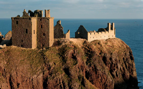man made dunnottar castle HD Desktop Wallpaper | Background Image