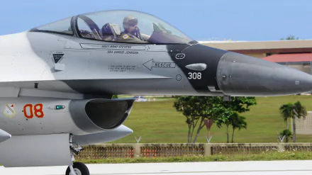 military General Dynamics F-16 Fighting Falcon HD Desktop Wallpaper | Background Image