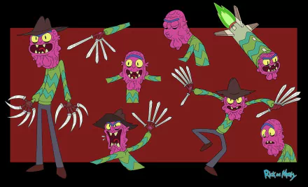 Scary Terry (Rick and Morty) TV Show Rick and Morty HD Desktop Wallpaper | Background Image