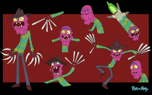 Scary Terry (Rick and Morty) TV Show Rick and Morty HD Desktop Wallpaper | Background Image