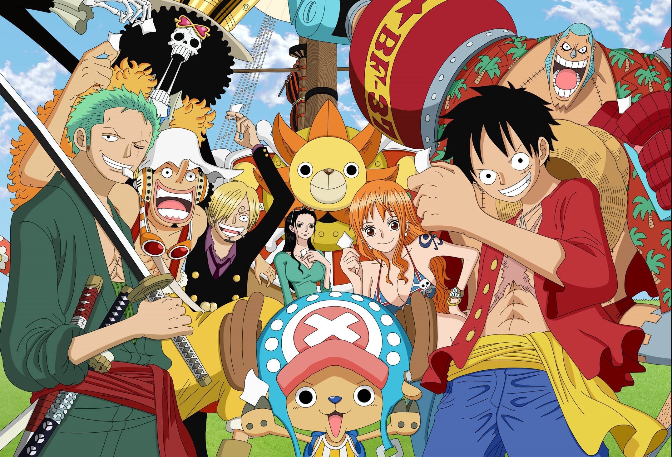 Luffy's crew HD Wallpaper | Background Image | 2152x1466 | ID:643508