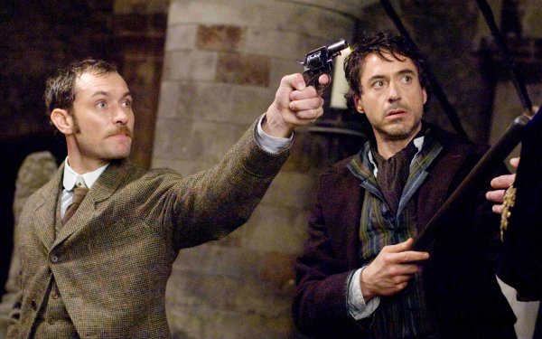 Movie Sherlock Holmes Robert Downey Jr. Jude Law HD Wallpaper | Background Image