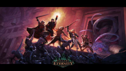 battle video game Pillars of Eternity HD Desktop Wallpaper | Background Image