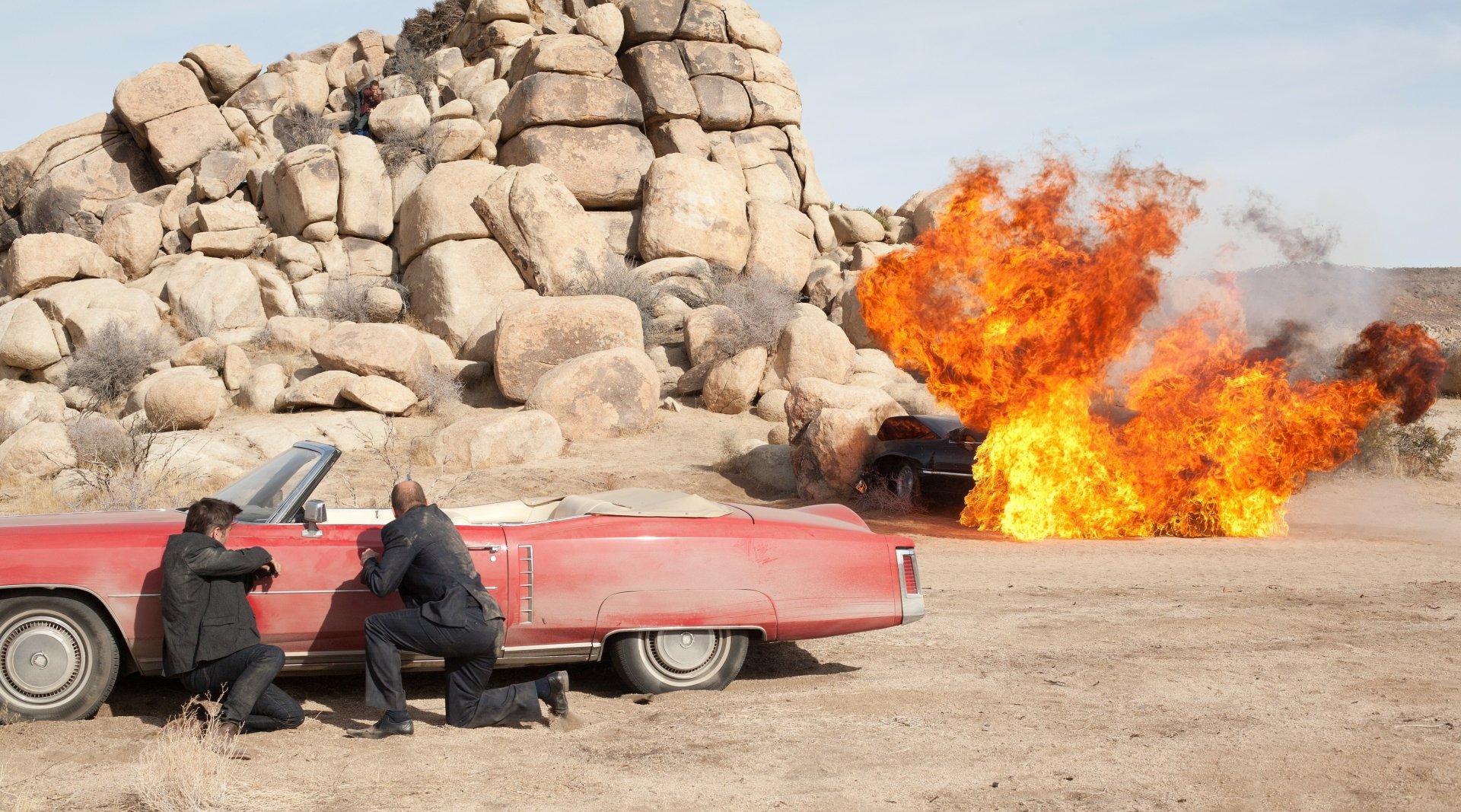 Download Charlie (Seven Psychopaths) Woody Harrelson Marty (Seven Psychopaths) Colin Farrell Movie Seven Psychopaths 4k Ultra HD Wallpaper