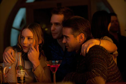 Kaya (Seven Psychopaths) Abbie Cornish Marty (Seven Psychopaths) Colin Farrell Billy (Seven Psychopaths) Sam Rockwell movie Seven Psychopaths HD Desktop Wallpaper | Background Image