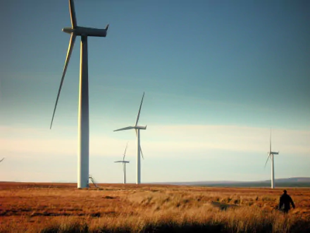 man made wind turbine HD Desktop Wallpaper | Background Image