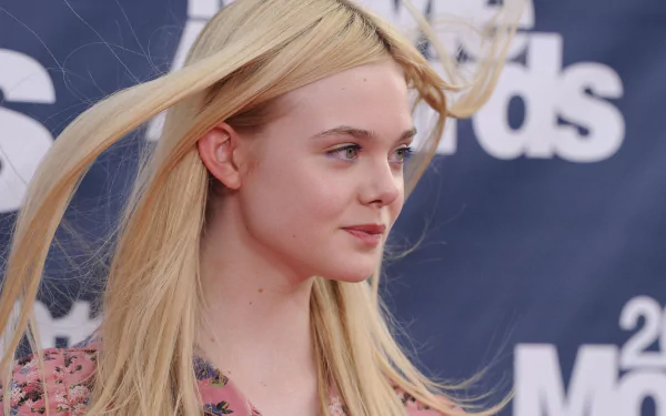 American actress Celebrity Elle Fanning HD Desktop Wallpaper | Background Image