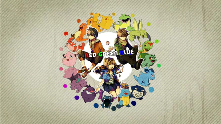 Blue (Pokémon) Pokemon video game Pokemon: Red and Blue HD Desktop Wallpaper | Background Image