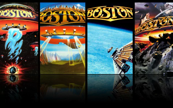  Boston Album Collage