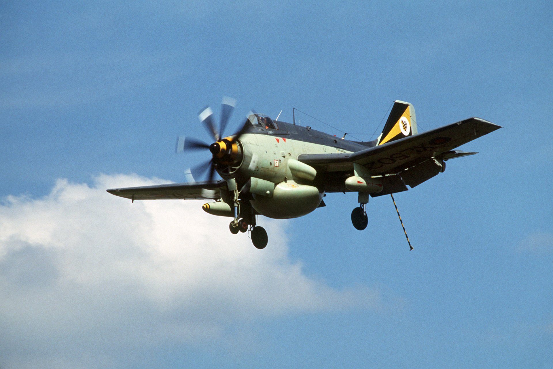 Download Military Fairey Gannet HD Wallpaper