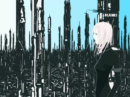 Anime Blame! HD Desktop Wallpaper | Background Image