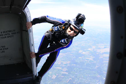 skydiving Sports HD Desktop Wallpaper | Background Image