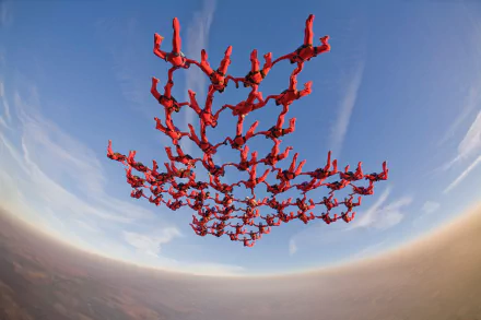 skydiving Sports HD Desktop Wallpaper | Background Image