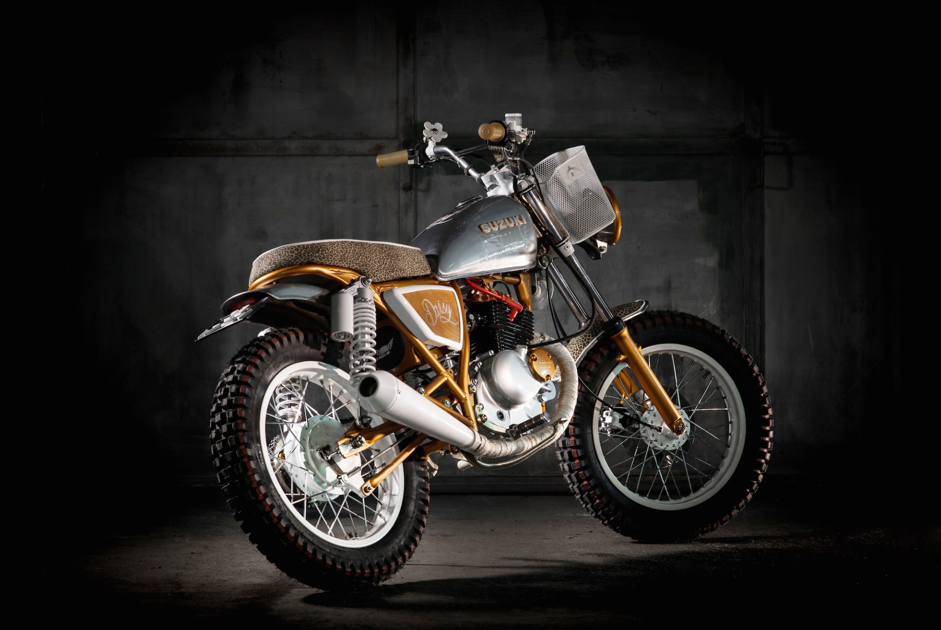 Moto Gallery Art on Instagram: “Suzuki GN 125 Scrambler by Solo