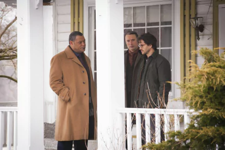 Hugh Dancy Laurence Fishburne Mads Mikkelsen TV Show Hannibal HD Desktop Wallpaper | Background Image