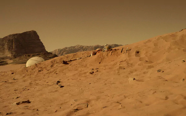 movie The Martian HD Desktop Wallpaper | Background Image