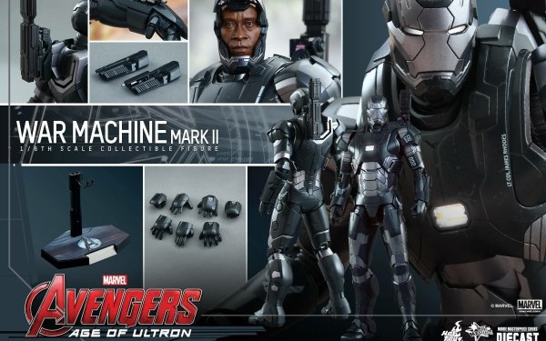 Movie Avengers: Age of Ultron The Avengers War Machine Toy Figurine HD Wallpaper | Background Image