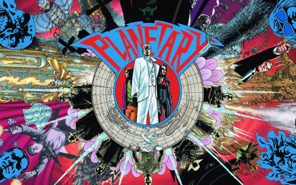 Comic planetary HD Desktop Wallpaper | Background Image