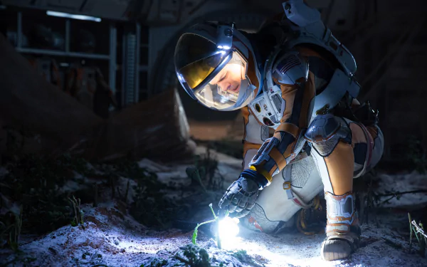Matt Damon astronaut movie The Martian HD Desktop Wallpaper | Background Image