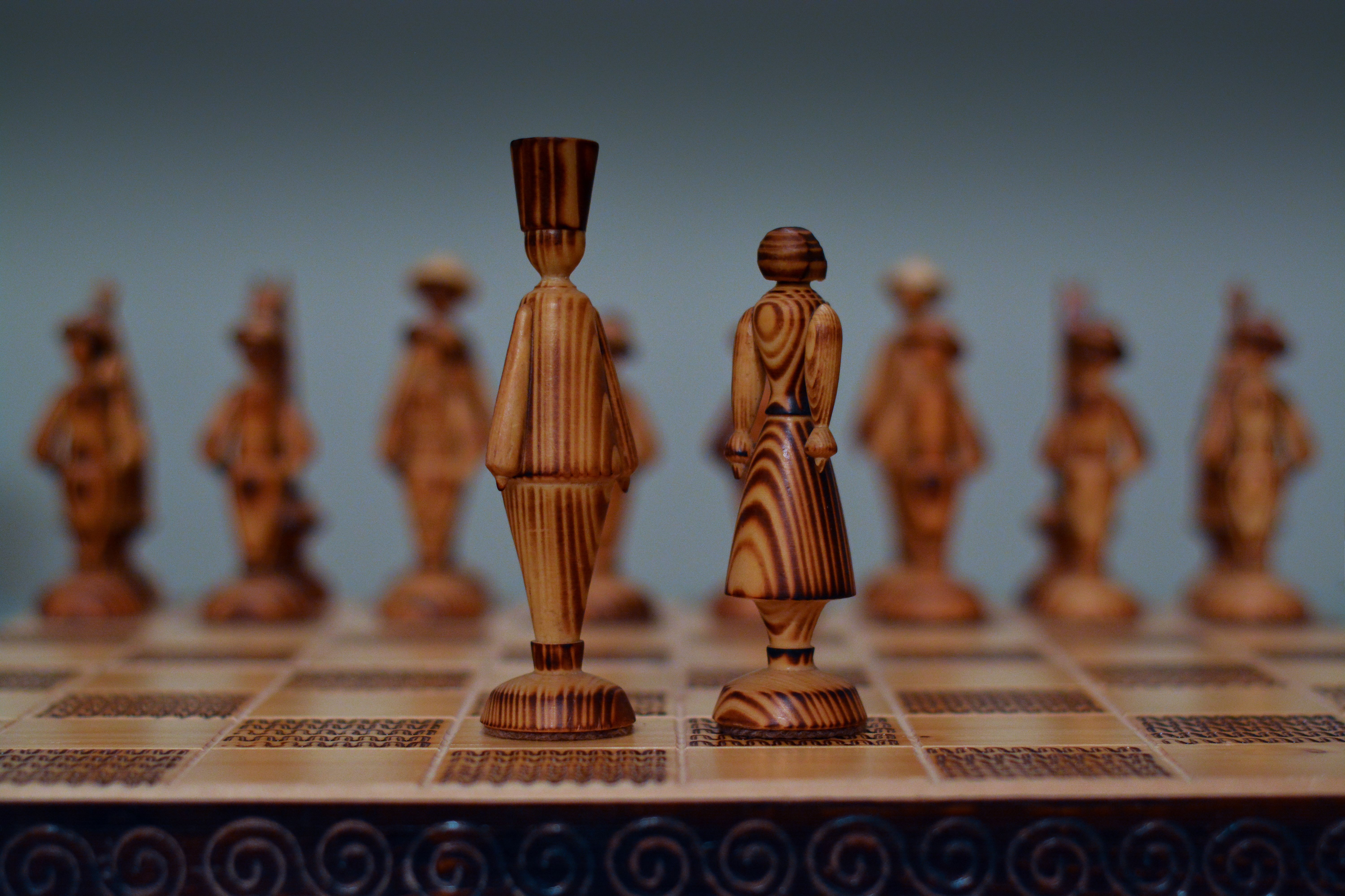 Man Made Chess 4k Ultra HD Wallpaper