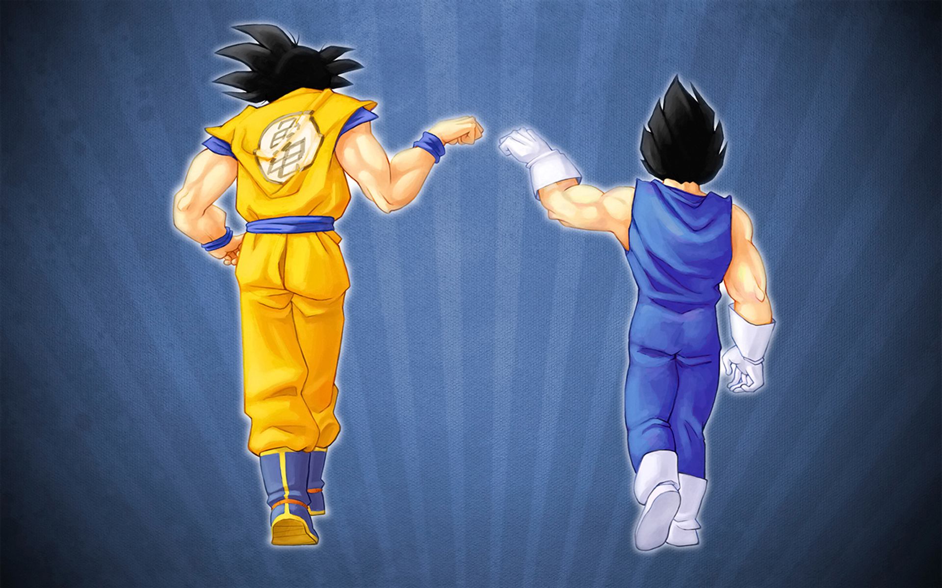 dbz goku and vegeta wallpapers