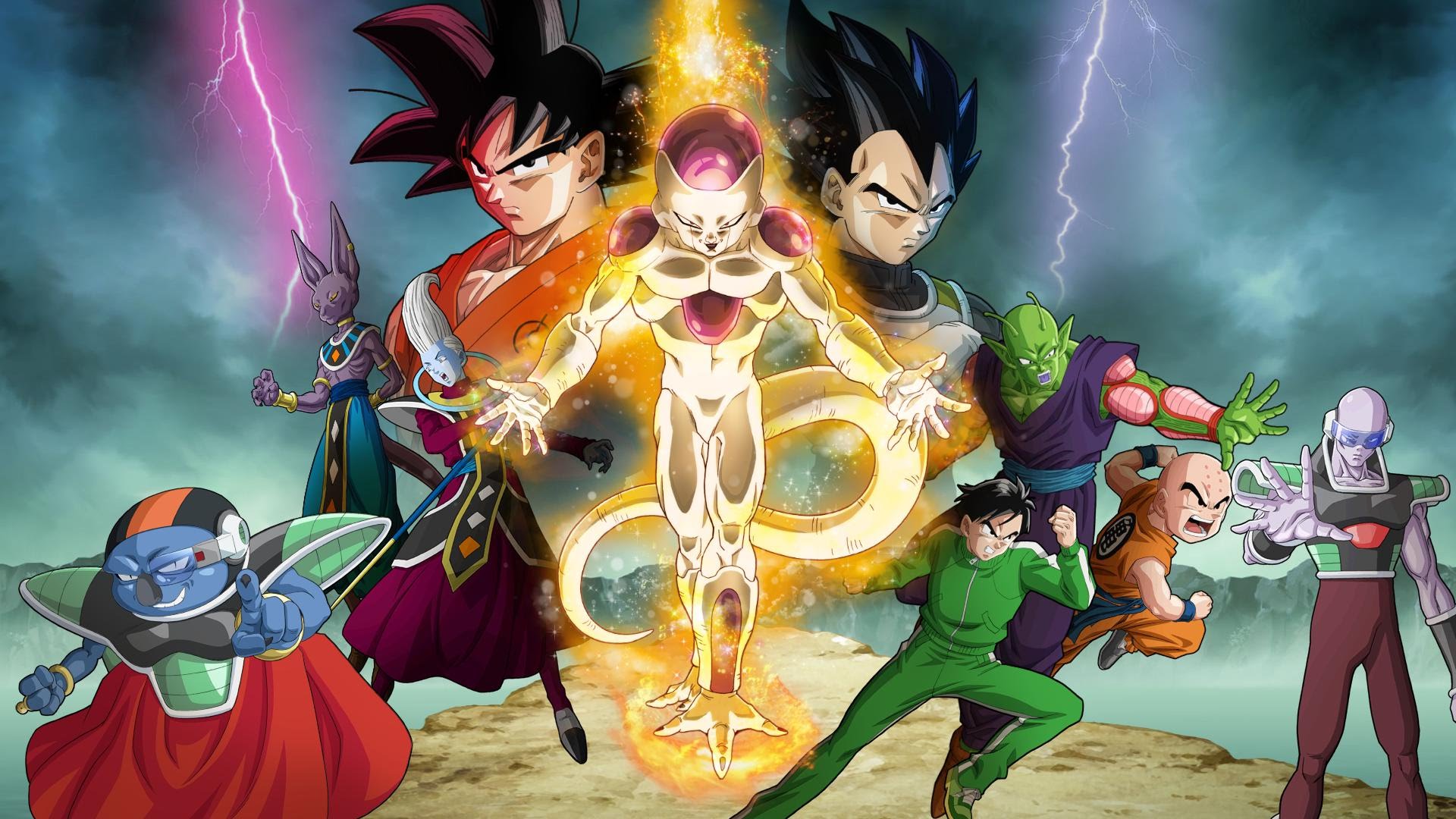 Anime Dragon Ball Z: Resurrection of F Wallpaper