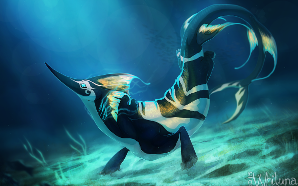 Fantasy Sea Monster Fish HD Wallpaper | Background Image