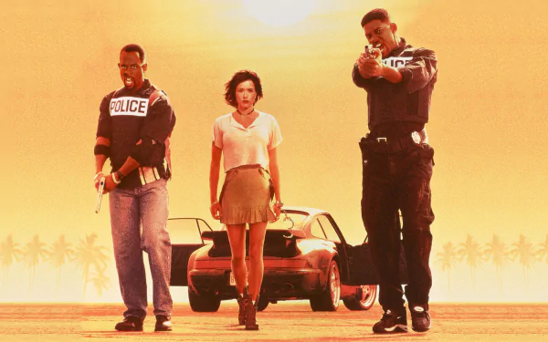 Martin Lawrence Will Smith Tea Leoni movie Bad Boys HD Desktop Wallpaper | Background Image