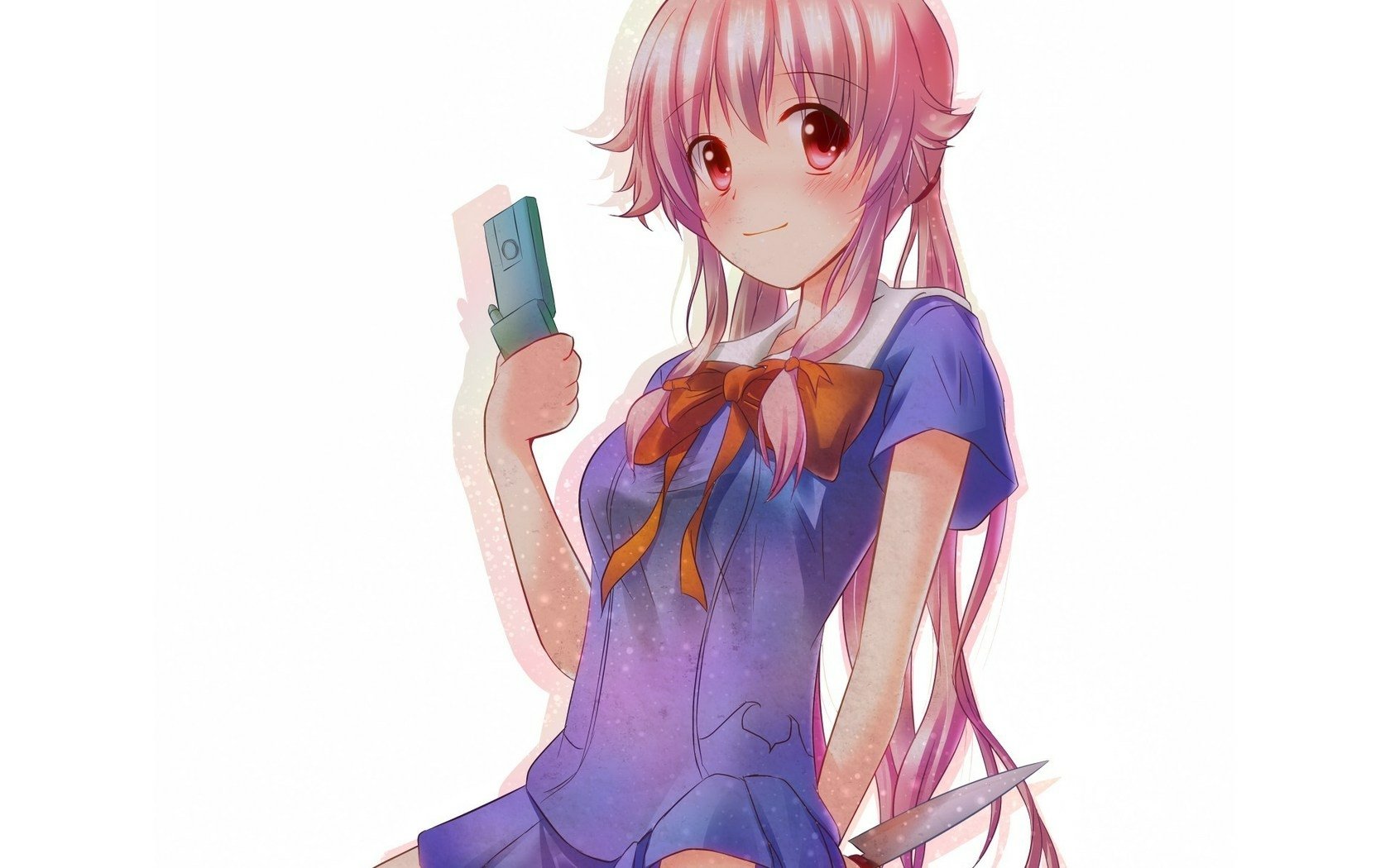 Download Yuno Gasai Anime Mirai Nikki Wallpaper