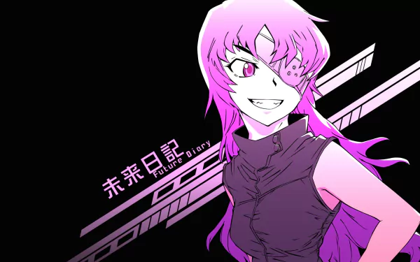 Minene Uryu Anime Mirai Nikki HD Desktop Wallpaper | Background Image