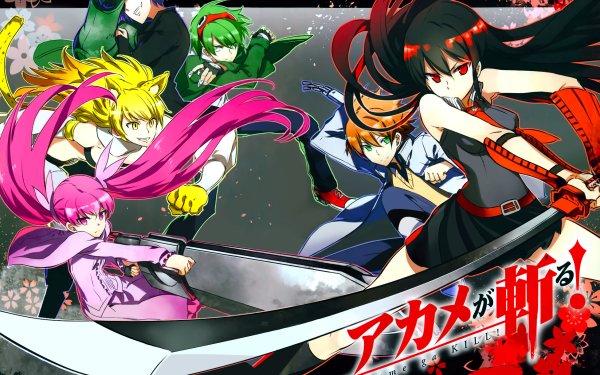 Anime Akame ga Kill! Akame Tatsumi Mine Leone Lubbock Najenda Fondo de pantalla HD | Fondo de Escritorio