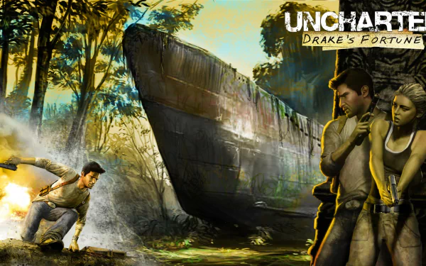 video game uncharted: drake's fortune HD Desktop Wallpaper | Background Image