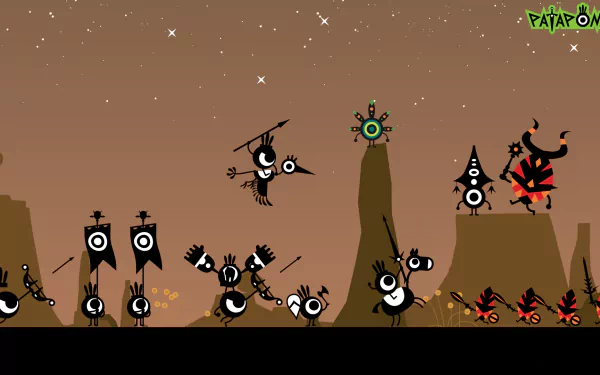video game Patapon 2 HD Desktop Wallpaper | Background Image