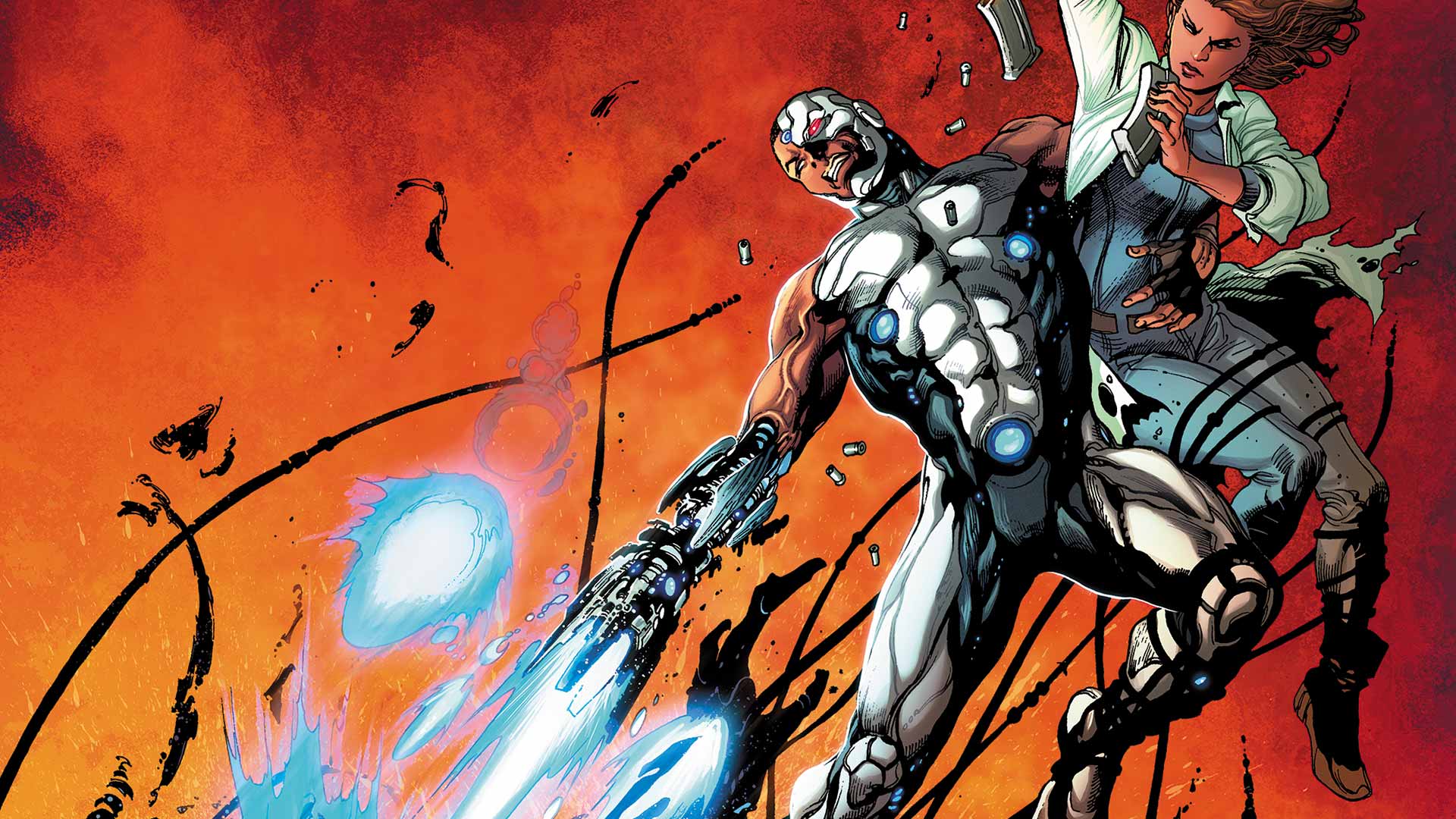 Comics Cyborg HD Wallpaper | Background Image