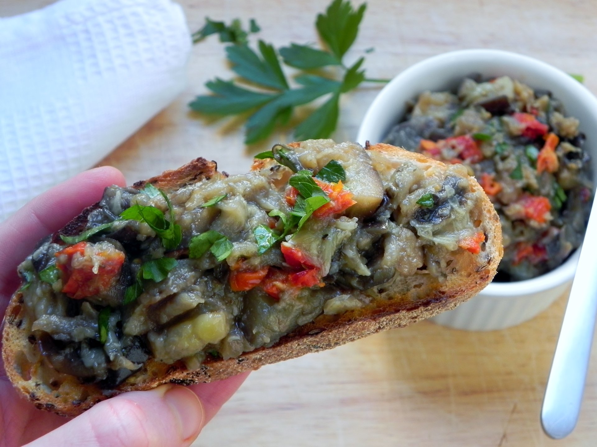 Download Food Eggplant HD Wallpaper