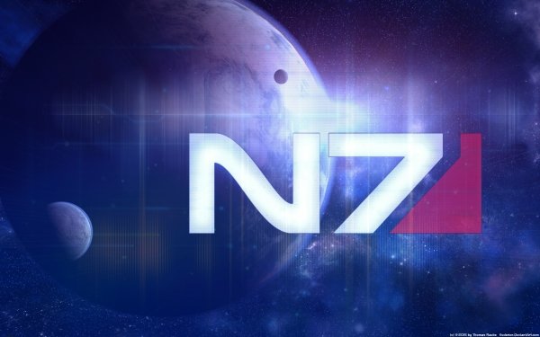 Video Game Mass Effect N7 HD Wallpaper | Background Image